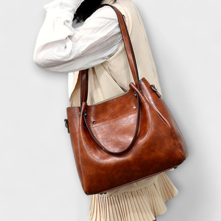 Alvhildea | 4-teiliges Vintage-Taschen-Set für Damen