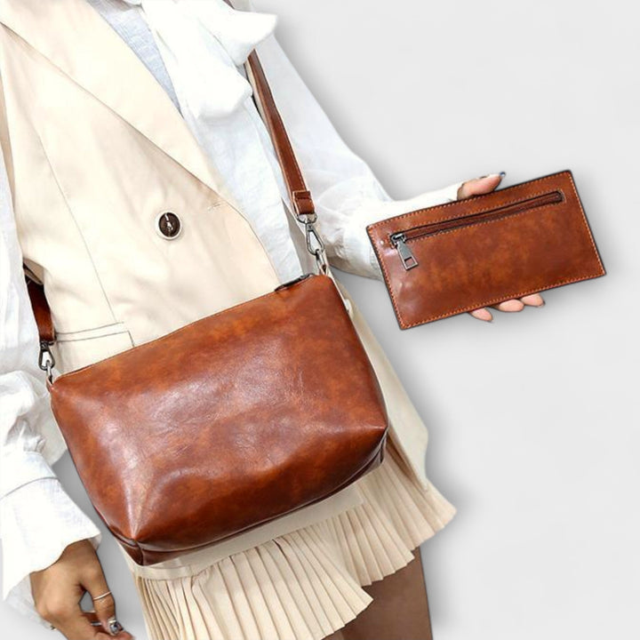 Alvhildea | 4-teiliges Vintage-Taschen-Set für Damen