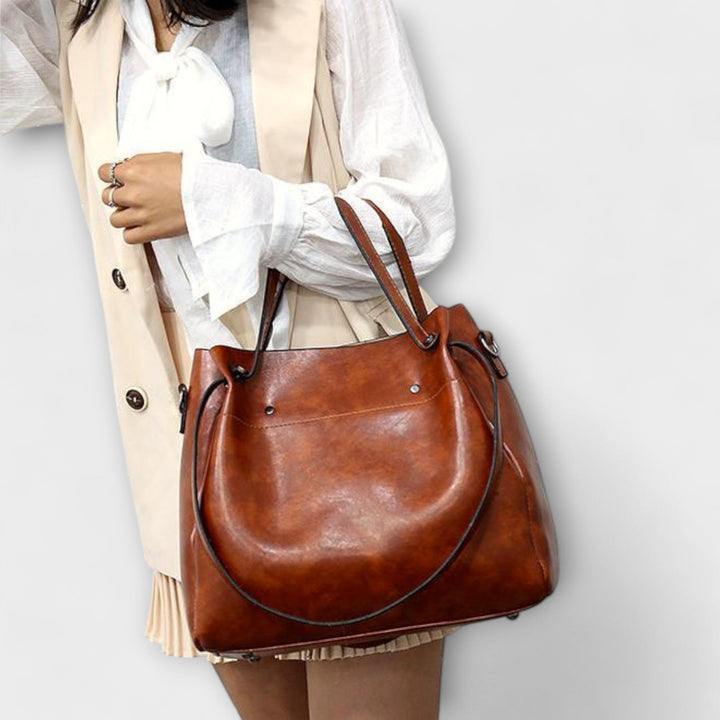 Alvhildea | 4-teiliges Vintage-Taschen-Set für Damen