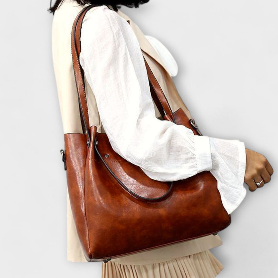 Alvhildea | 4-teiliges Vintage-Taschen-Set für Damen
