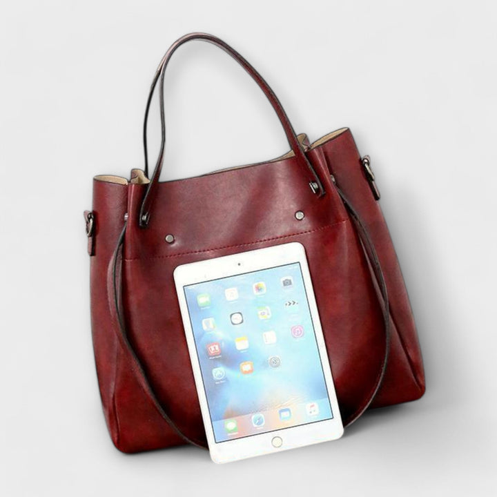 Alvhildea | 4-teiliges Vintage-Taschen-Set für Damen