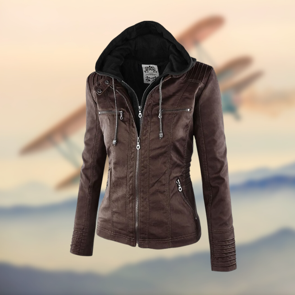 Alice | Die Stylische und Einzigartige Jacke für Damen mit Kapuze
