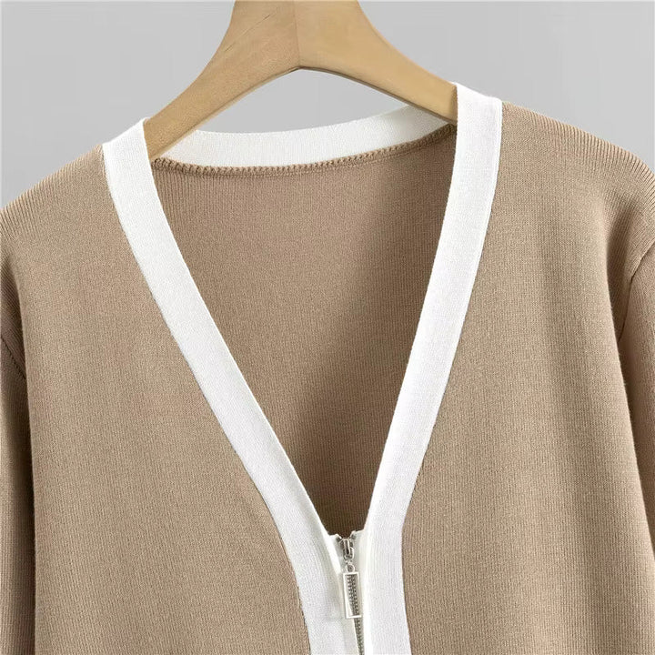 Nadia | Schickes gestricktes Drei-Teile-Ensemble