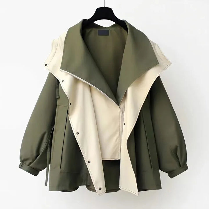 Frieda | Gemütliche Windjacke für Damen mit langen Ärmeln