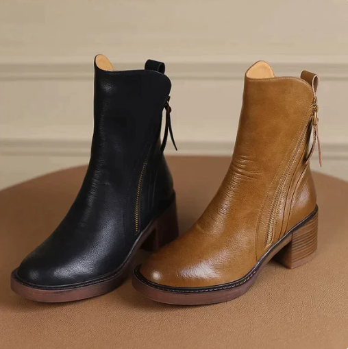 Helene | Stiefeletten für Damen mit mittelhohem Absatz