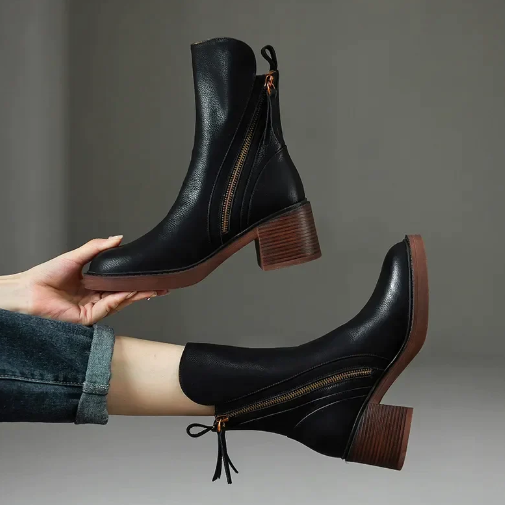 Helene | Stiefeletten für Damen mit mittelhohem Absatz