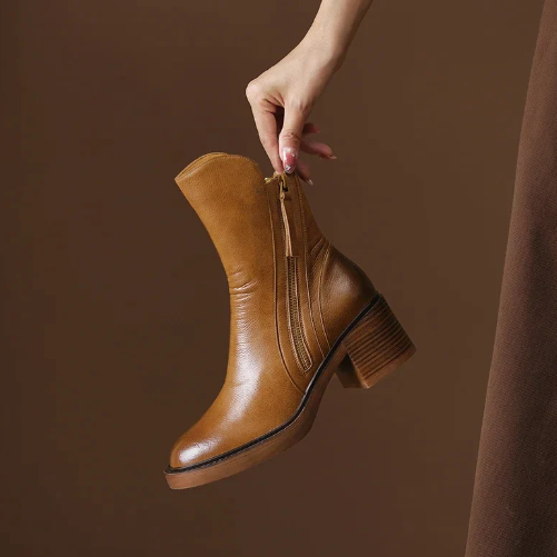 Helene | Stiefeletten für Damen mit mittelhohem Absatz
