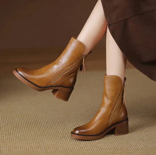 Helene | Stiefeletten für Damen mit mittelhohem Absatz