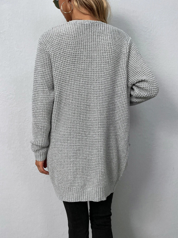 Nancy | Bequemer Strick-Cardigan für Damen mit praktischen Taschen