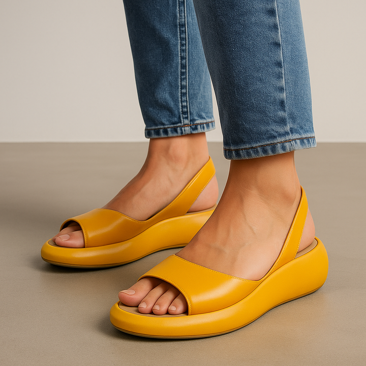 Glenda Rutschfeste Sandalen für Damen mit offener Zehenpartie