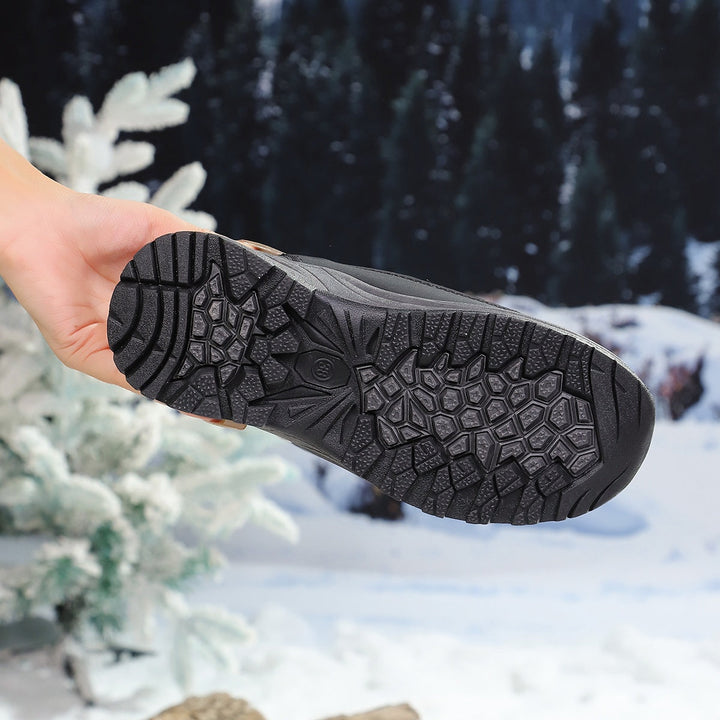 Premium Winterstiefel für Damen bis zur Wade mit flachem Absatz