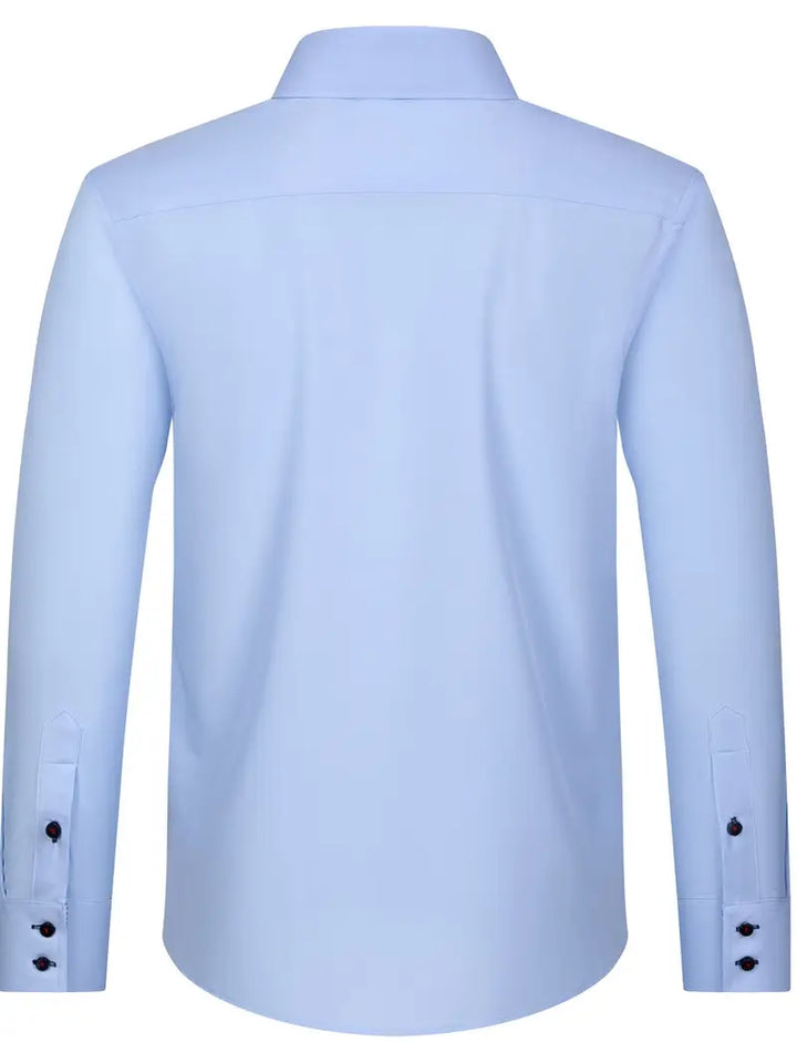 Nico | Herren-Hemd mit stilvollem Button-Up, langen Ärmeln und Blumenmuster