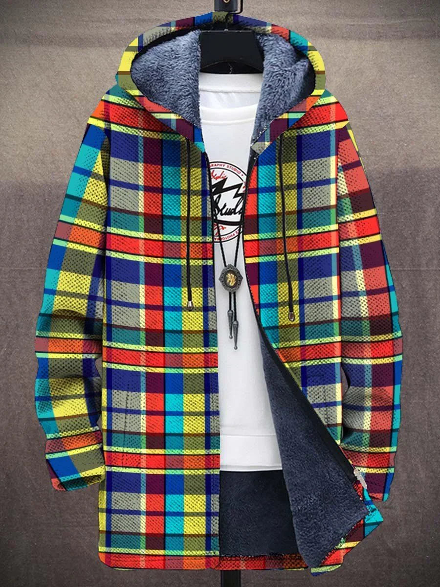 Savanna | Lux Art Inspo Cardigan mit Kapuze und langen Ärmeln