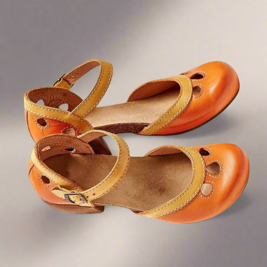 Ordrun | Bequeme Sandalen für den Sommer für Damen mit mittelhohem Absatz
