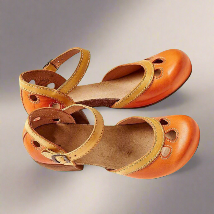 Ordrun | Bequeme Sandalen für den Sommer für Damen mit mittelhohem Absatz