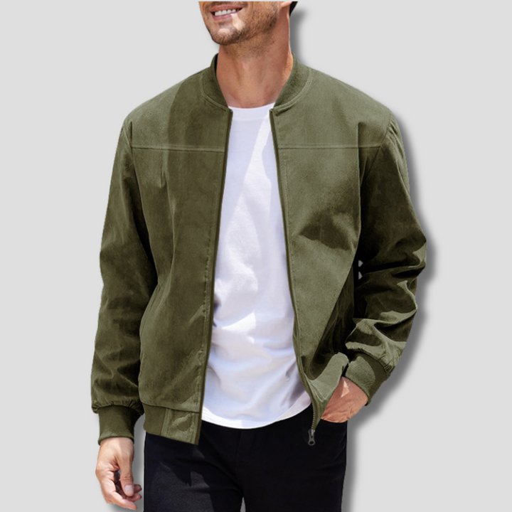 Harry | Leichte, saisonunabhängige Jacke für Herren mit Rundhalsausschnitt