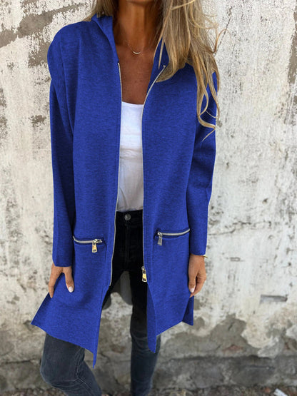 Naomi | Lässige Kapuzenjacke für Damen mit langen Ärmeln