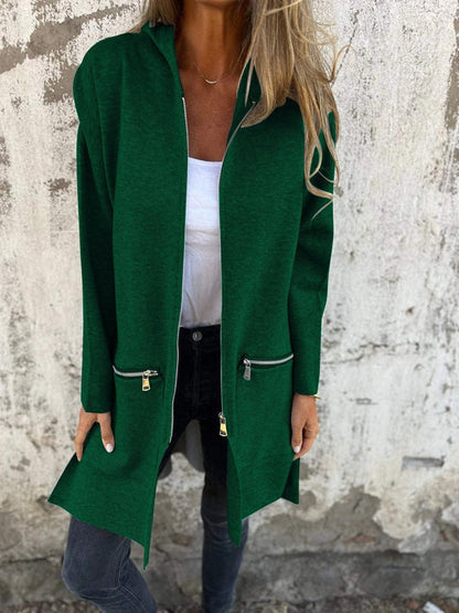 Naomi | Lässige Kapuzenjacke für Damen mit langen Ärmeln
