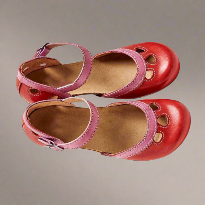 Ordrun | Bequeme Sandalen für den Sommer für Damen mit mittelhohem Absatz