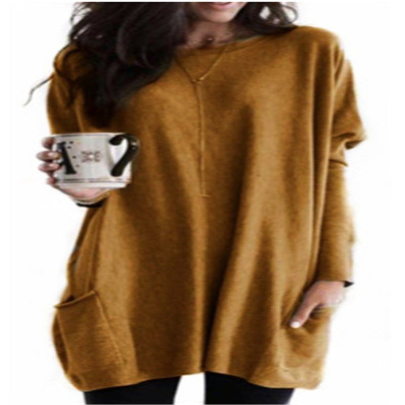 Paris | Lässiger, leichter Sweatshirt für Damen mit langen Ärmeln