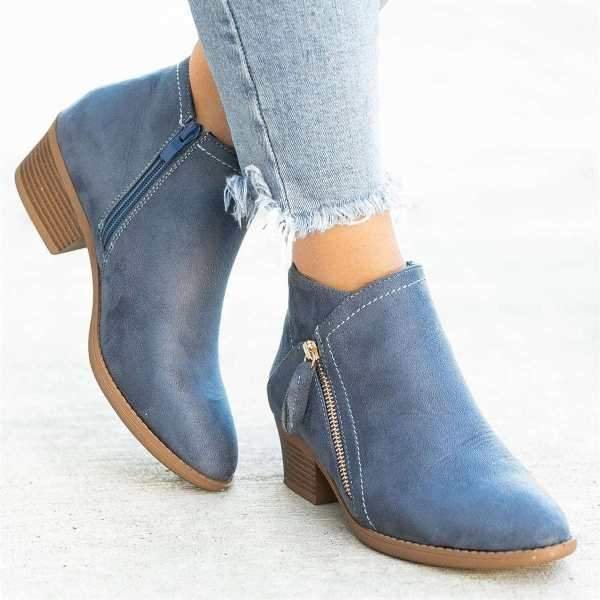 Emily | Orthopädische Stiefel für Damen mit niedrigem Absatz