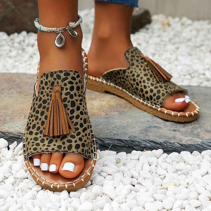 Lorraine | Lässige Orthopädische Sandalen für Damen mit flachem Absatz