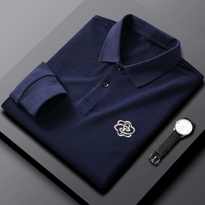 Marco | Deluxe Herren Polo mit Streifen und kurzen Ärmeln Poloshirt