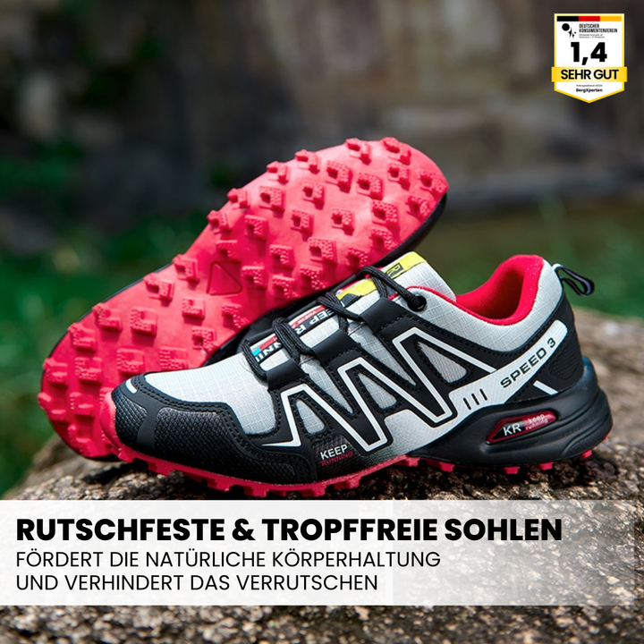 Lorenzo | Ergonomische Schmerzlindernde Trekking und Wanderschuhe für Herren