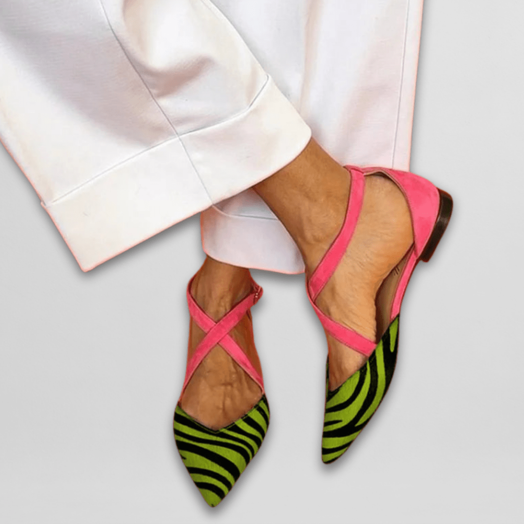 Elisa | Riemchen Ballerinas für Damen