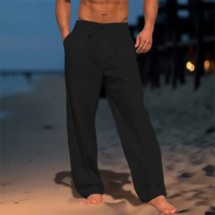 Nerry | Entspannte Strandhose für Herren mit weiter Passform und mittlerem Bund