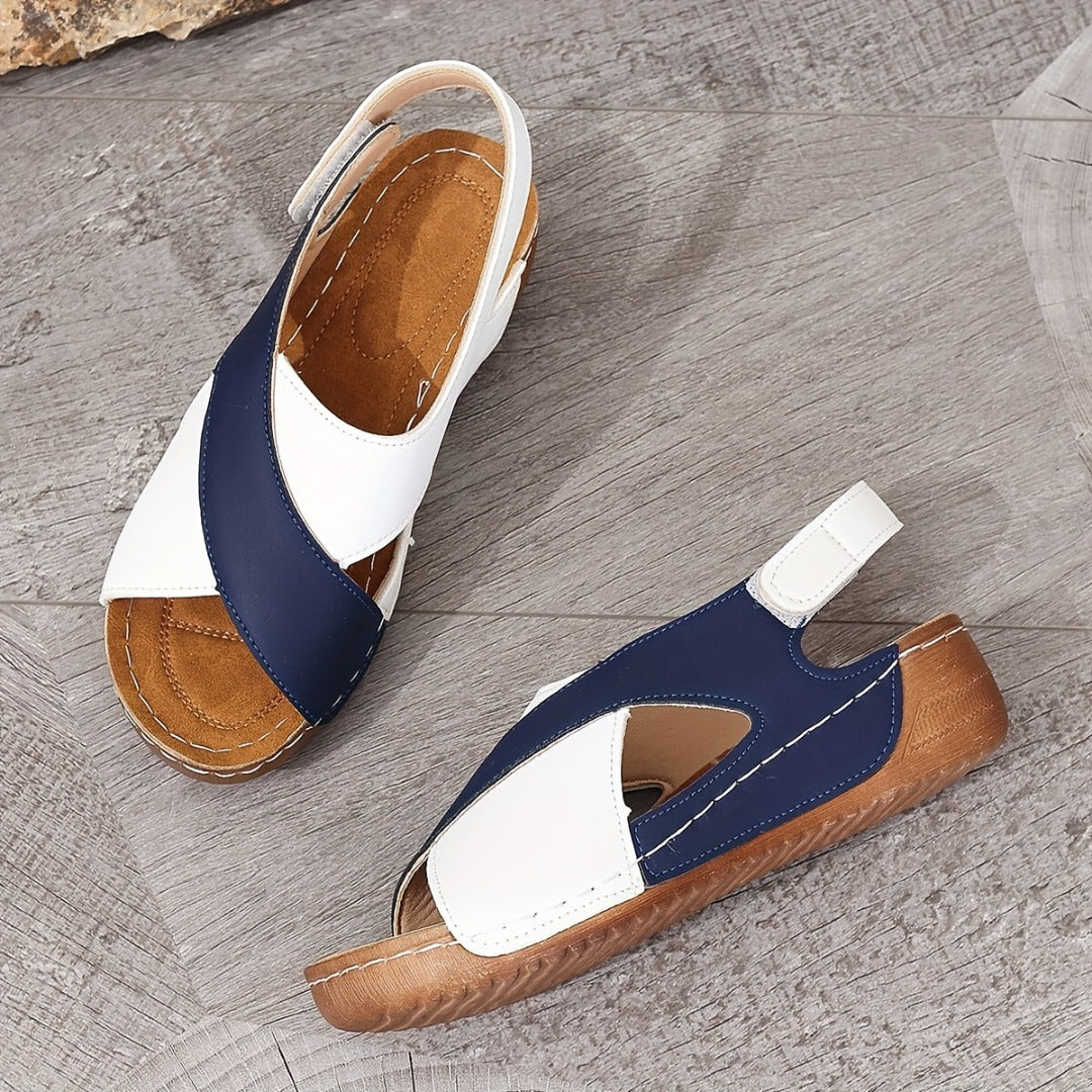 Milena | Ultrabequeme Orthopädische Sandalen für Damen mit niedrigem Absatz