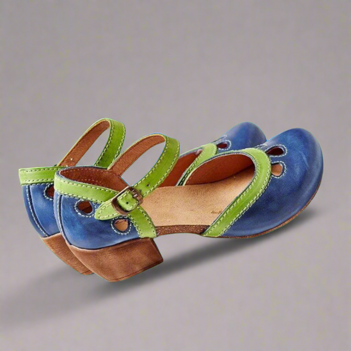 Ordrun | Bequeme Sandalen für den Sommer für Damen mit mittelhohem Absatz
