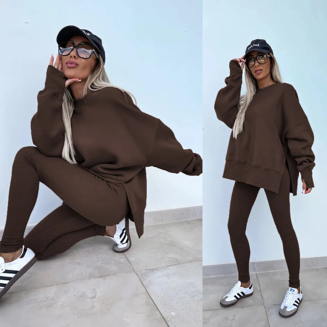 Alice | Übergroßes Sweatshirt und Leggings für Damen