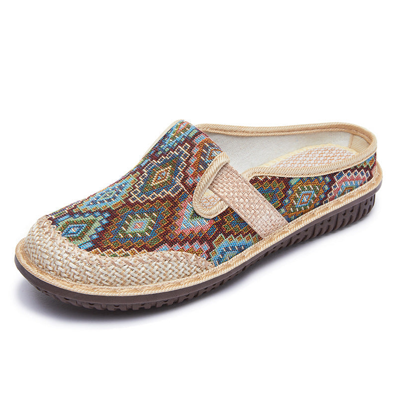 Rosie | Orthopädische Sandalen aus besticktem für Damen