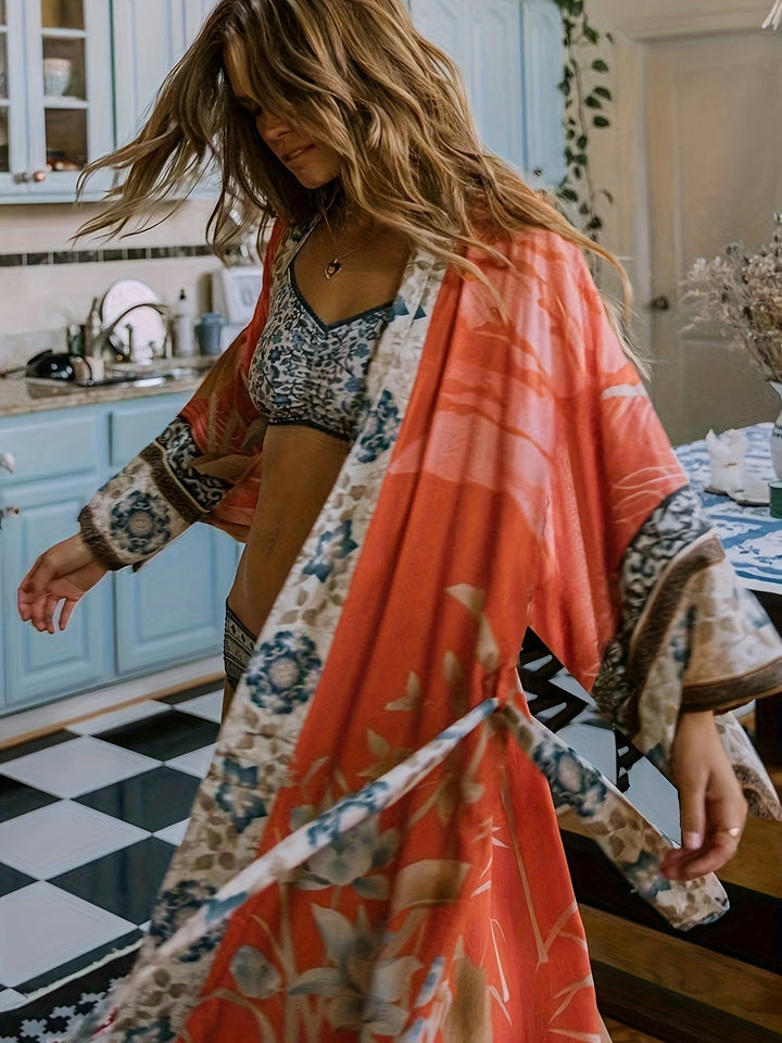 Elena | Damen Maxi-Kimono