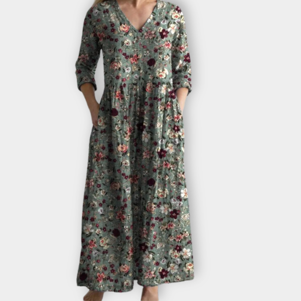 Nordea | Boho Maxikleid aus weichem Premiumstoff für Damen