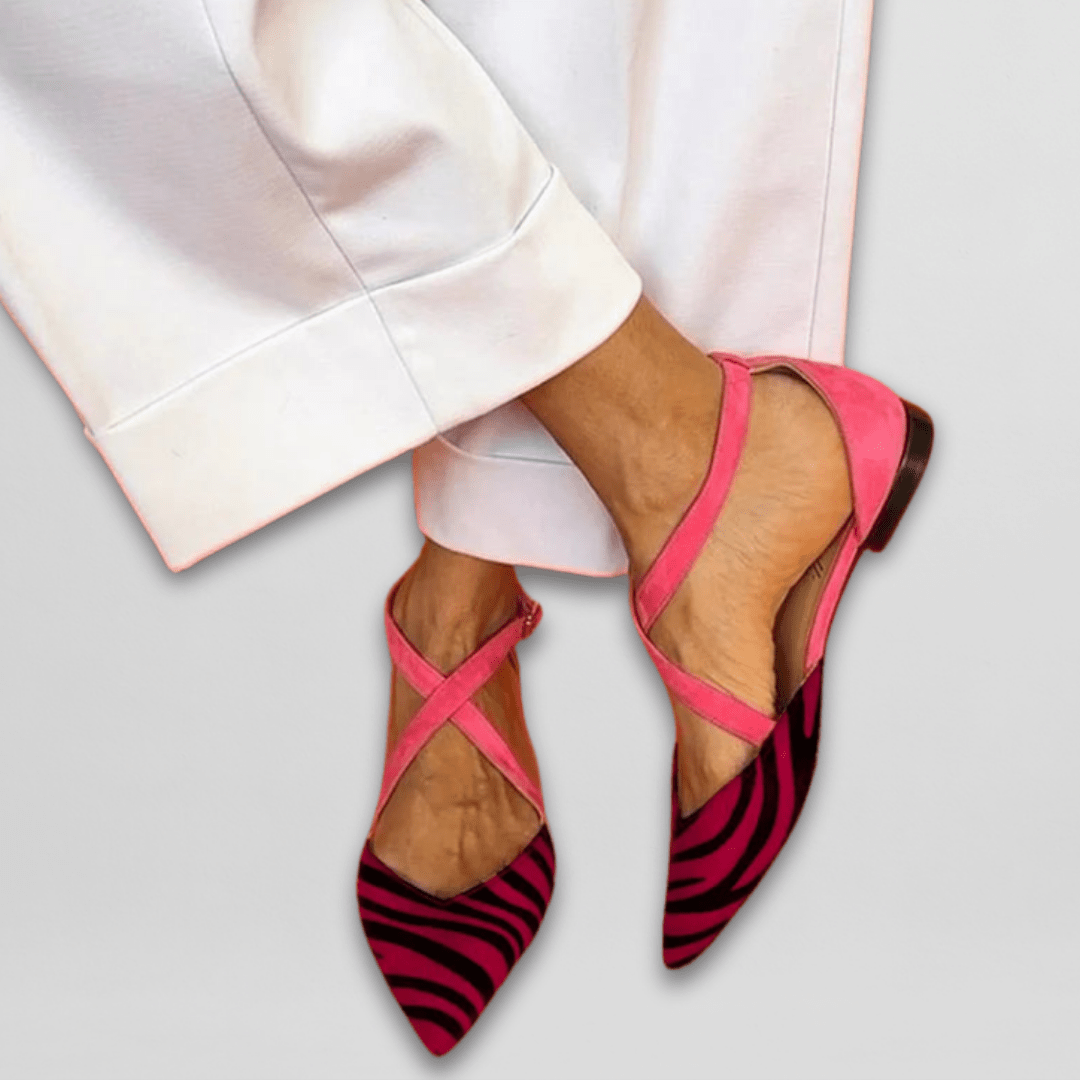 Elisa | Riemchen Ballerinas für Damen