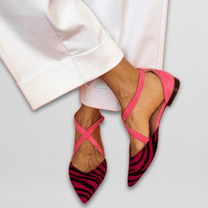 Elisa | Riemchen Ballerinas für Damen