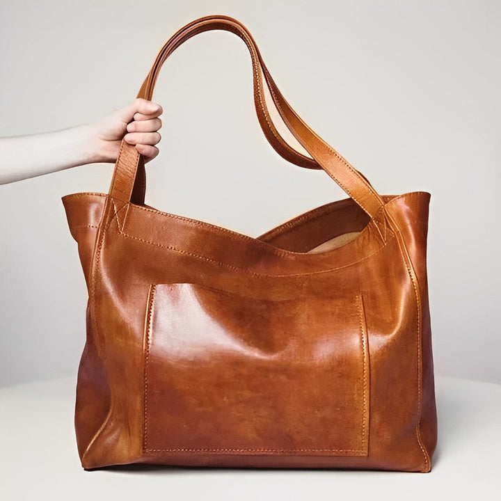 Brynfrid | Klassische Handtasche für Damen mit großzügigem Platz