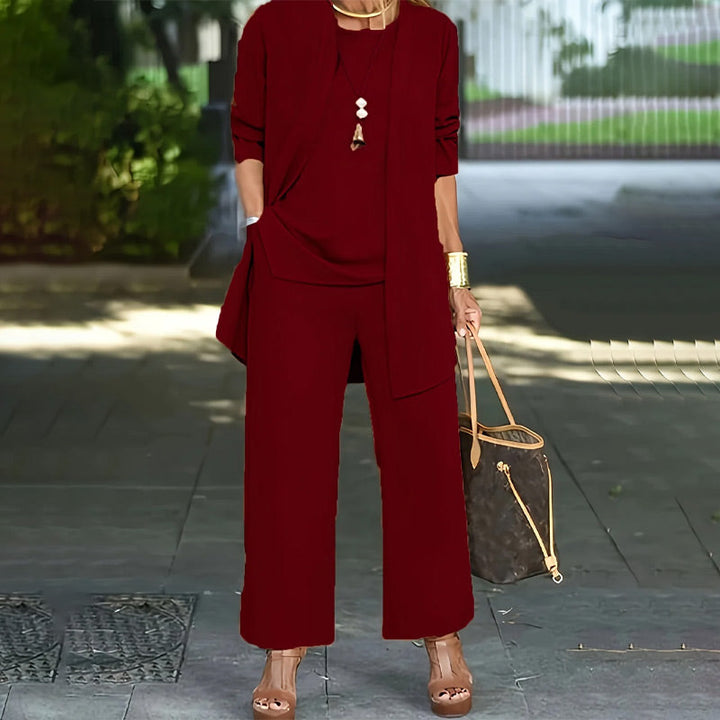 Schickes 3-teiliges Ensemble im Relaxed Fit für Damen