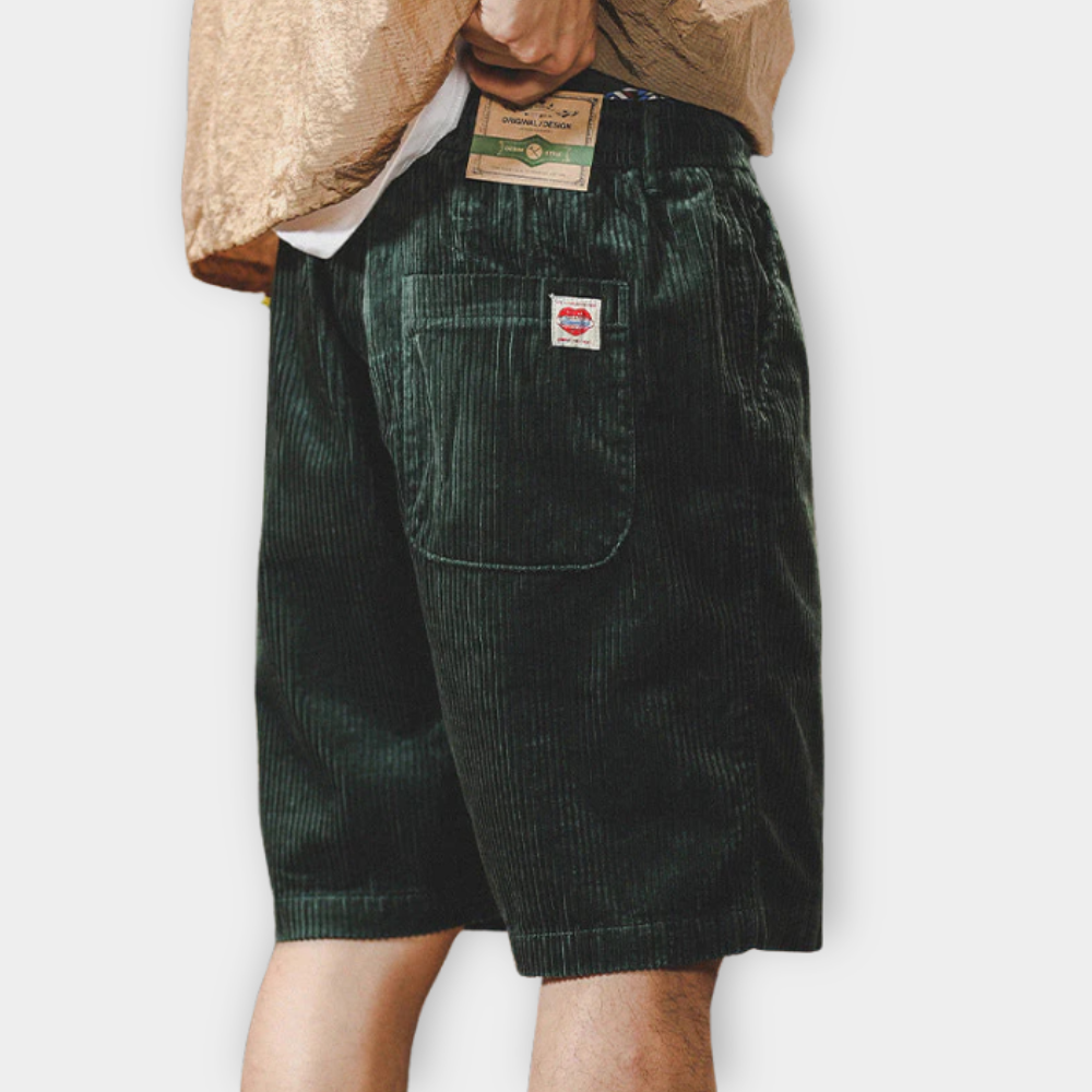Marc | Ribbed Velvet Shorts für Herren