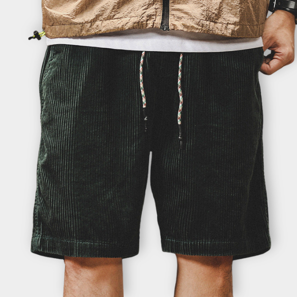 Marc | Ribbed Velvet Shorts für Herren