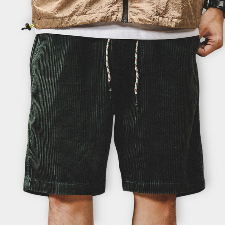 Marc | Ribbed Velvet Shorts für Herren