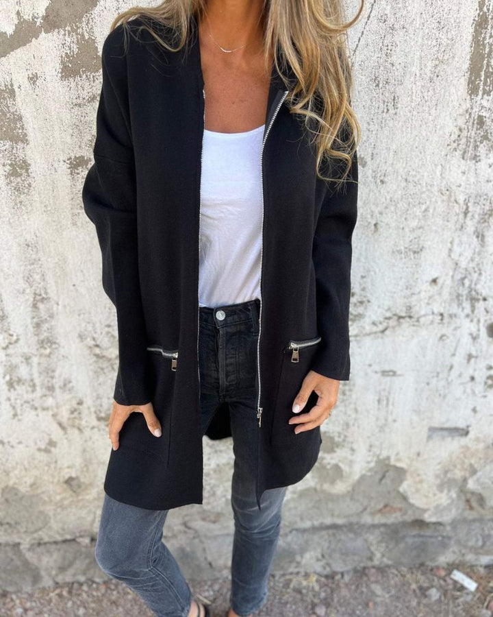 Naomi | Lässige Kapuzenjacke für Damen mit langen Ärmeln
