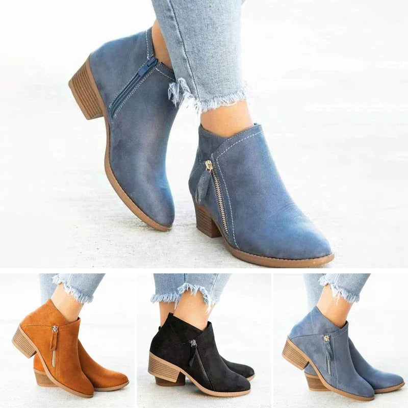 Emily | Orthopädische Stiefel für Damen mit niedrigem Absatz