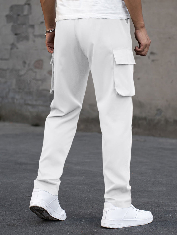 Sandro | Herren Freizeit Cargo-Hosen mit geradem Bein