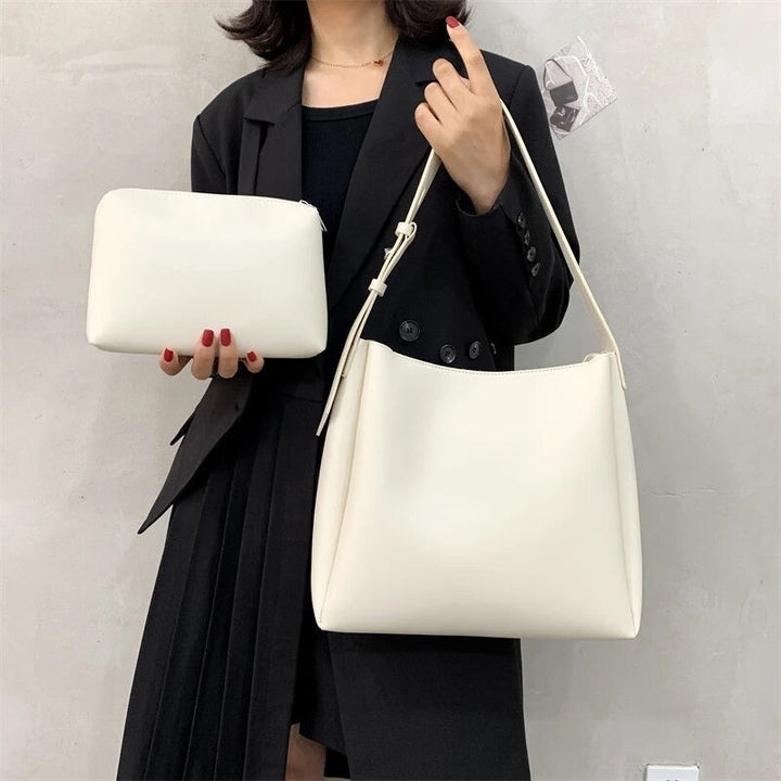 Asløg | Minimalistische Schultertasche im modernen Schnitt für Damen