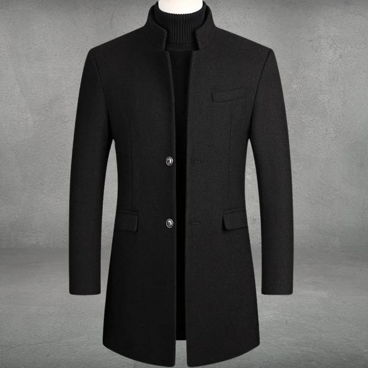 Benjamin | Eleganter Business-Mantel für Herren mit langen Ärmeln