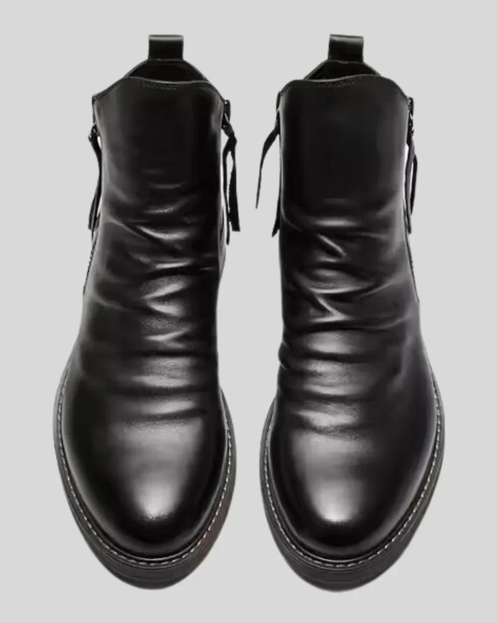 Max | stiefelette für Herren mit Seitlichem Reißverschluss
