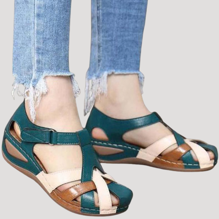 Komfortable geschlossene Sandalen | ideal für den ganzen Tag für Damen